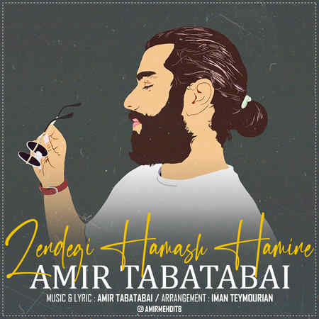 Amir Tabatabaei Zendegi Hamash Hamine Music fa.com دانلود آهنگ امیر طباطبایی زندگی همش همینه