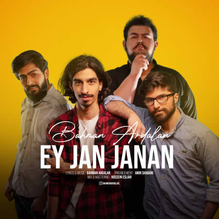 Bahman Ardalan Ey Jan Janan Music fa.com دانلود آهنگ بهمن اردلان ای جان جانان