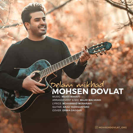 Mohsen Dolat Delam Mikhad Music fa.com دانلود آهنگ محسن دولت دلم میخواد