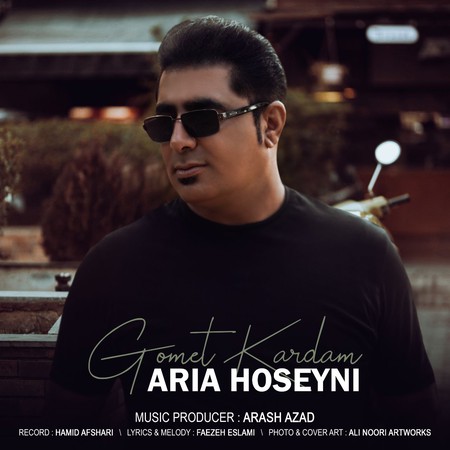 Aria Hoseyni Gomet Kardam Music fa.com دانلود آهنگ آریا حسینی گمت کردم